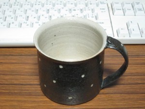 友人が作ってくれたマグ。